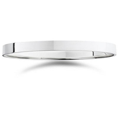 Pompeii3 2mm Flat High Polished Wedding Band 950 Platinum
