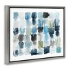 Stupell Industries Ocean Inspired Abstract Tiles Floating Frame Canvas Art - 2 of 4
