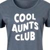 Women's - Instant Message - Cool Aunts Club Graphic T-shirt Dress - 2 of 4