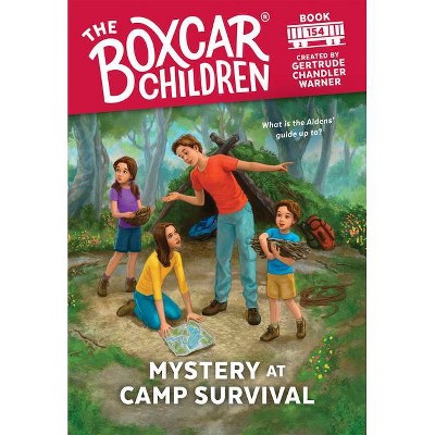 Mystery at Camp Survival, 154 - (Boxcar Children Mysteries) (Hardcover)