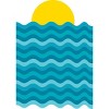 Men's Design By Humans Sunset Waves By clingcling T-Shirt - 2 of 4