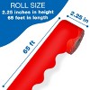 Carson Dellosa Education 65' Red Rolled Scalloped Bulletin Board Borders (1 roll) - 2 of 4