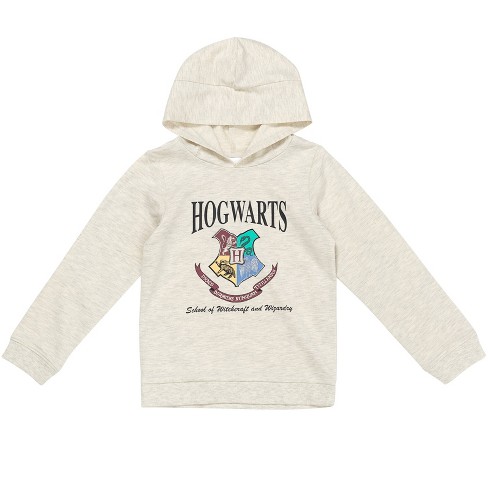 Harry Potter Gryffindor Hufflepuff Ravenclaw Girls Grey Terry Hoodie Little French Slytherin : 4-5 Target