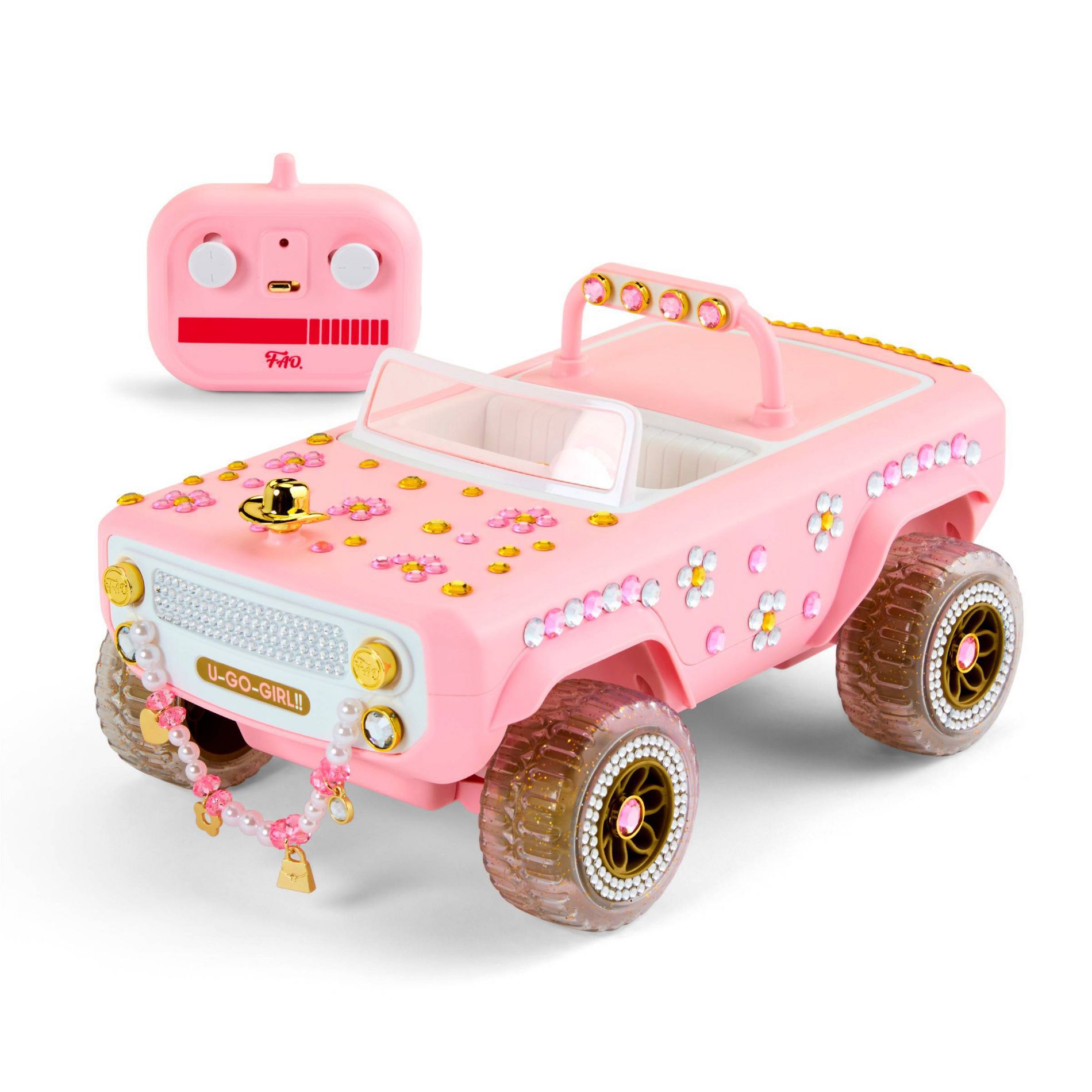 FAO Schwarz DIY Decals Girl Power Remote Control Vehicle - 265pk