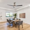 Parrot Uncle 56" VBrass LED Ceiling Fan with Remote and Light - 3 of 4