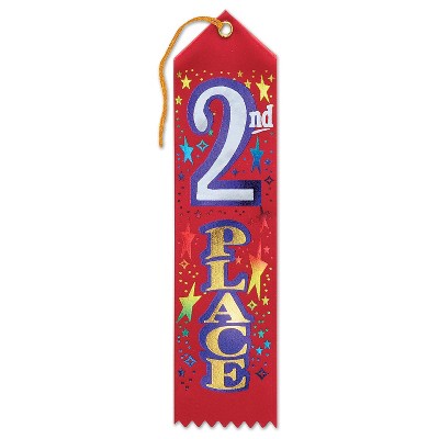 Beistle 2"" X 8"" Super Dad Award Ribbon Blue 9/pack Ar219b : Target