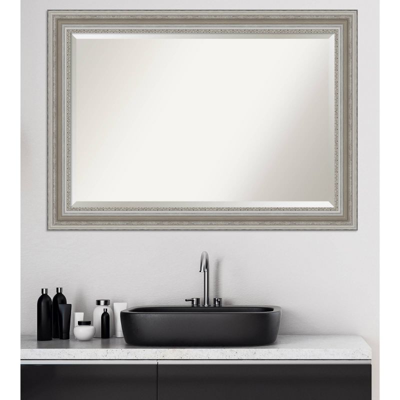 Parlor Framed Bathroom Vanity Wall Mirror White - Amanti Art, 6 of 9