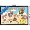 Trends International Hello Kitty and Friends: 22 Seize The Moment - Beach Framed Wall Poster Prints - 3 of 4