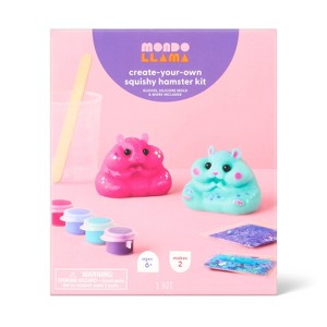 JEMMY CRAFT ダモゼル スナップキット 2ct Jelly Squish Hamster Craft Activity Kit - Mondo Llama™ : Target