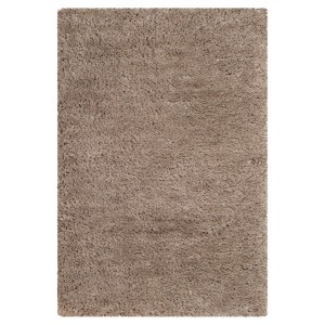 Silver Solid Tufted Accent Rug - (2