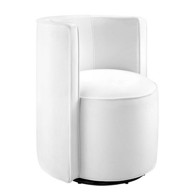 Modway Della Performance Velvet Fabric Swivel Chair