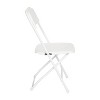 Flash Furniture Hercules Big and Tall Commercial Folding Chair - Extra Wide 650LB. Capacity - Durable Plastic - 4-Pack - 4 of 4