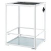OiiBO Reptile Glass Terrarium, 18" x 18" x 24" Front Opening Terrarium with Double Hinge Door - 2 of 4