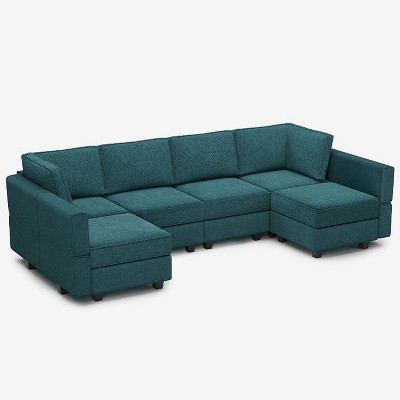 Belffin Modular Terry Sofa with Storage Seat (6 Seats + 8 Sides)