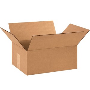 Box Partners Flat Corrugated Boxes 10" x 7" x 3" Kraft 25/Bundle 1073 - 1 of 1