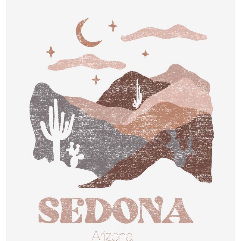 Adventure Society Sedona Arizona Crew Neck Long Sleeve Adult Tee, 2 of 3