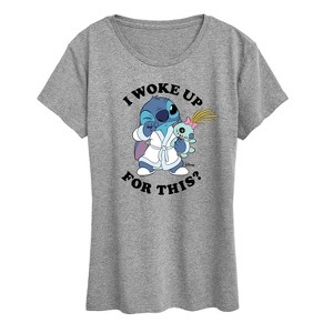 Women's - Disney - Woke Up Short Sleeve Graphic T-Shirt - 1 of 4