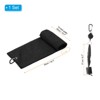 Unique Bargains Microfiber Waffle Pattern Tri-fold Golf Towel with Club Groove Cleaning Brush 1 Set - 2 of 4