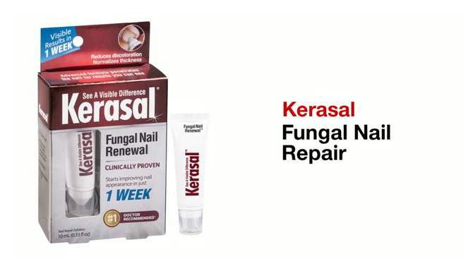 Kerasal Fungal Nail Renewal Treatment - 0.33oz, 2 of 8, play video