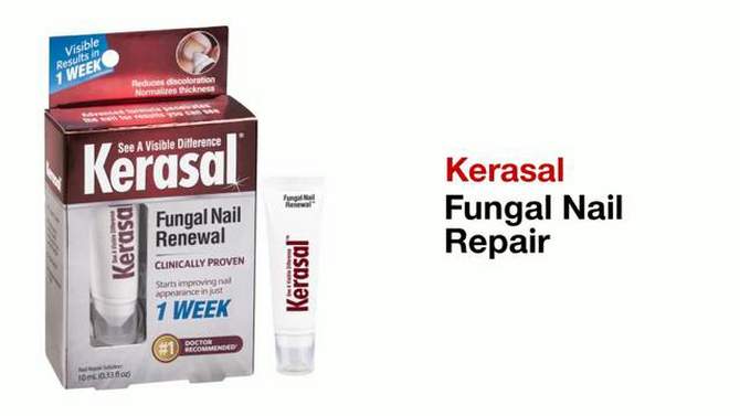 Kerasal Fungal Nail Renewal Treatment - 0.33oz, 2 of 8, play video