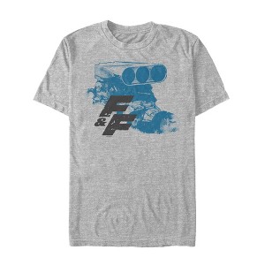 Men's Fast & Furious FF Engine Logo T-Shirt - 1 of 4