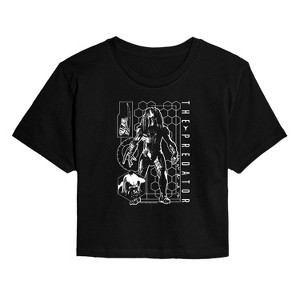 Women's - Predator - Juniors Cropped Graphic T-shirt Cropped Graphic T-Shirt - 1 of 4
