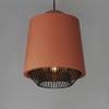 ET2 Lighting Phoenix 1 - Light Pendant in  Brick/Black - 2 of 3