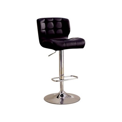 Contemporary Adjustable Barstool Black - Benzara