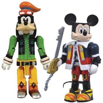 Diamond Select Kingdom Hearts Minimates Series 1 | Mickey Mouse & Goofy
