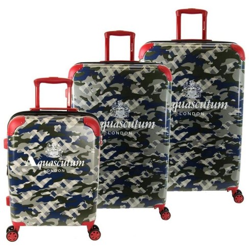 The Camo Collection 3 Piece Expandable Hardside Spinner Luggage