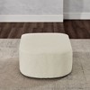 NicBex Modern 29" Rectangle Ottoman Wood Footstools with Cushioned Top for Bedroom and Living Room - 3 of 4