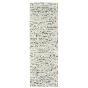 Oriental Weavers Lucent 45902 Ivory/ Stone Indoor Area Rug - 2'6" x 8' - 1 of 2