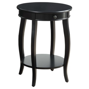 End Table Black, accent tables