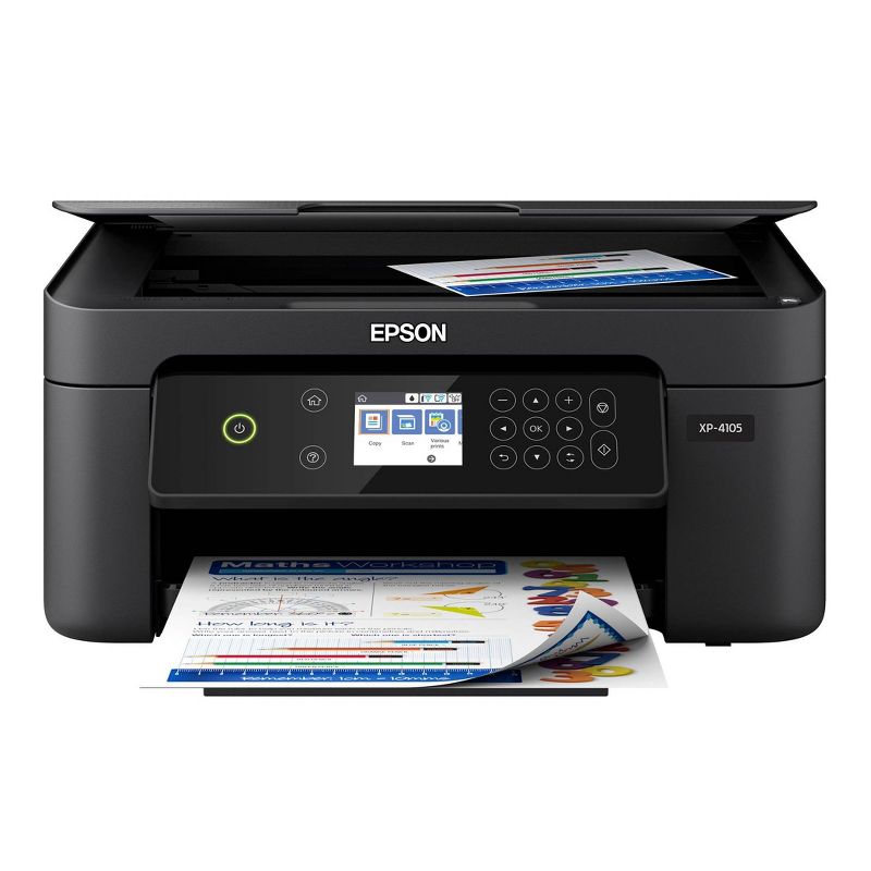 Epson Expression Home Wireless Small-in-One Printer (XP-4105), 1 of 10