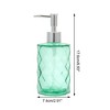 Unique Bargains Durable Diamond-shaped Soap Dispenser 11.16oz  1 Pc - 4 of 4