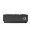 40" Outdoor 50,000 BTU Rectangular Iron Propane Fire Pit, Dark Grey (Tank Cover not Included) - 4 of 4