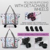 Gemeric Rolling Duffel Bag with Wheels - Foldable Expandable Duffle Bag - 4 of 4
