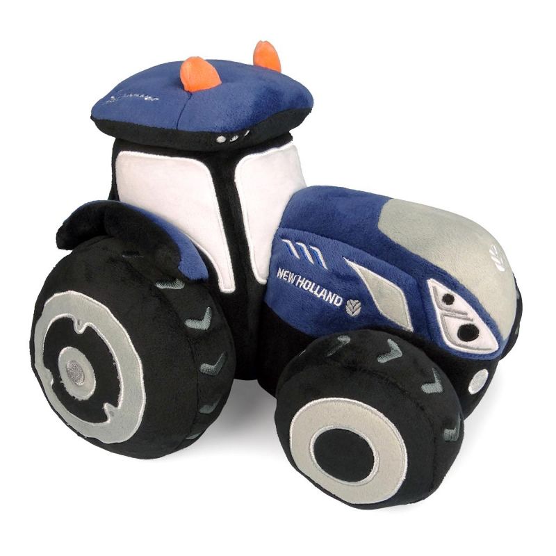 Universal Hobbies Kids New Holland T7 Blue Power Soft Plush Toy Tractor UHK1155, 3 of 7