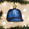 Old World Christmas Blown Glass Ornament for Christmas Tree, Kansas City Royals Cap - 2 of 3