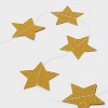 New Year's Eve Gold Stars Paper Garland - Spritz™ - 3 of 4
