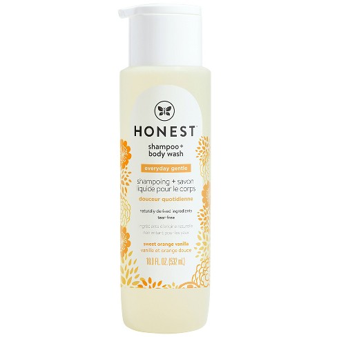 The Honest Company Everyday Gentle Shampoo & Body Wash Sweet Orange Vanilla - 18 fl oz - image 1 of 4
