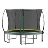Okak 6/8/10/12/14FT UV-Protected Trampoline, Kids Trampoline with Safety Net and Metal Stand, Springfree Outdoor Trampoline for Yard, Garden - 3 of 4