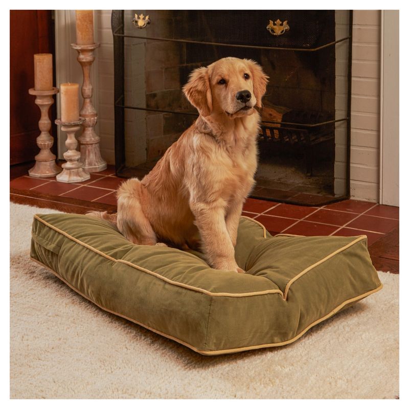 Kensington Garden Buster Reversible Rectangle Pillow Dog Bed, 4 of 10