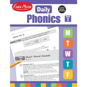 Daily Phonics, Grade 2 Teacher Edition - by  Evan-Moor Educational Publishers (Paperback) - 1 of 1