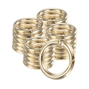 Unique Bargains Metal Spring O Rings Zinc Alloy Durable Multipurpose Lightweight Buckle 5/8 Inch - 1 of 4