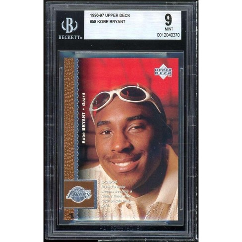Kobe Bryant Rookie Card 1996-97 Upper Deck #58 BGS 9