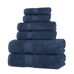 Organic Cotton Medium Weight Solid Towel Set by Blue Nile Mills - 1 of 4