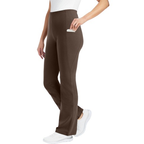 Woman within bootcut yoga pants sales