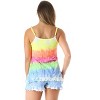 Just Love Tie Dye Pajama Short Set with Ruffle Detail | Womens PJ Set - 3 of 3
