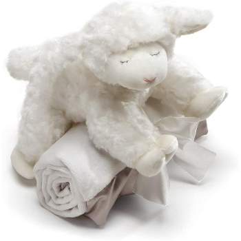 Enesco Winky Lamb 7 Inch Plush Animal and Blanket